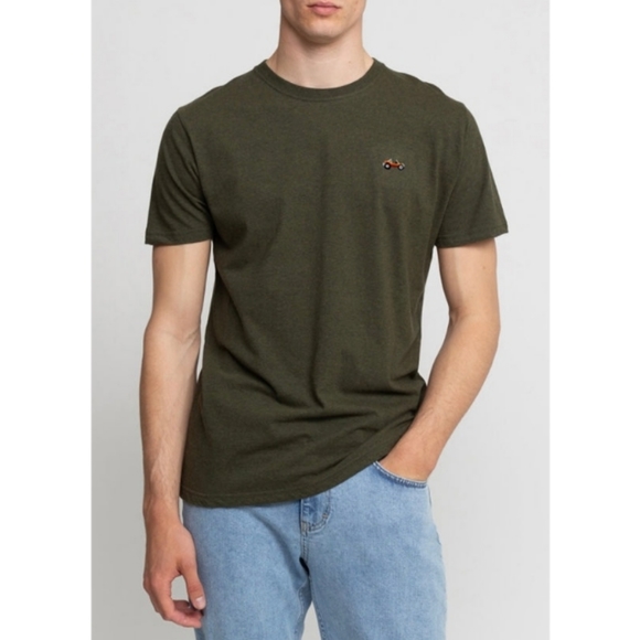 Revolution Pocket T Shirt Short Sleeve Turquoise Blue Size L - Picture 10 of 11